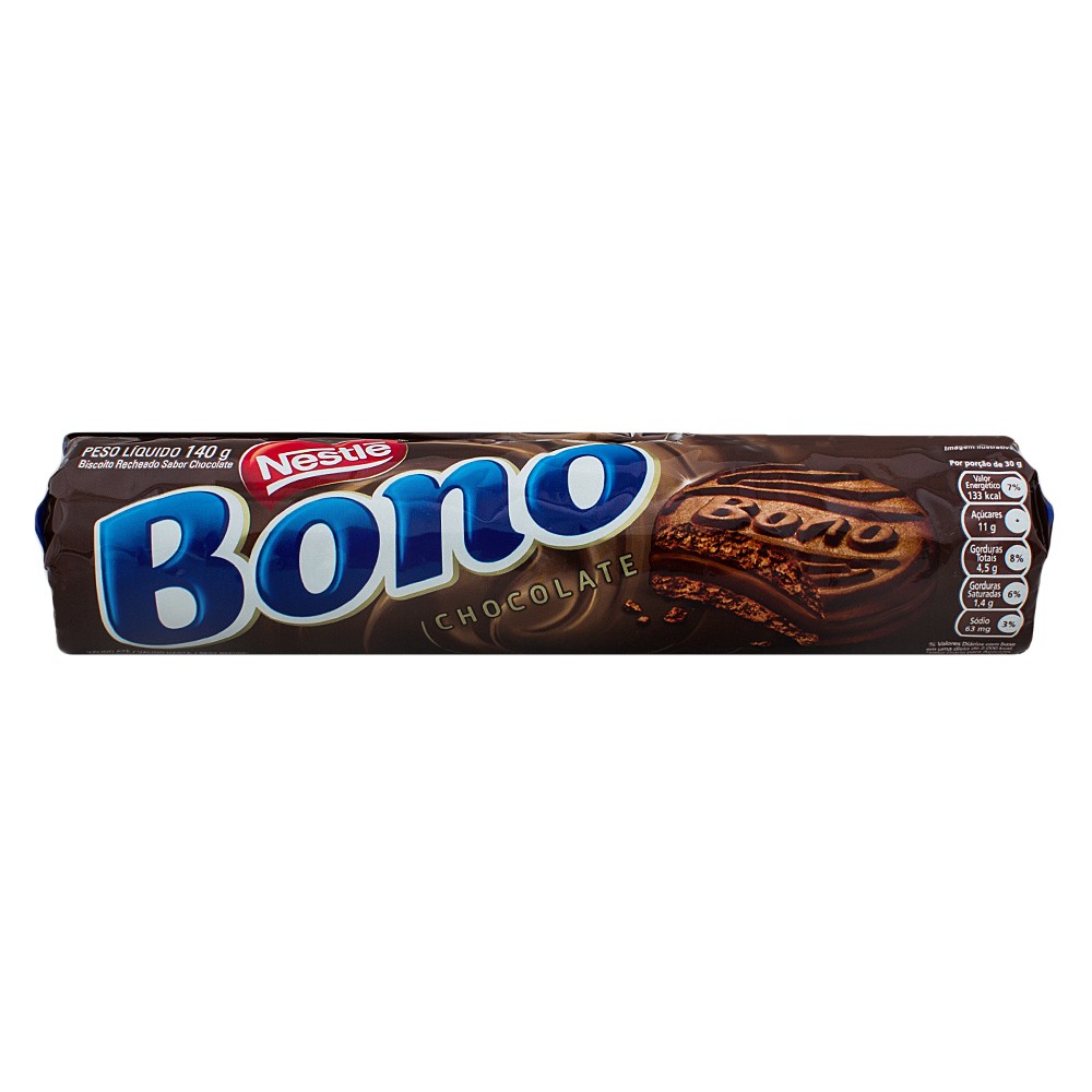 Biscoito Bono Chocolate 140g Néstle