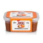 Doce de Abobora com Coco de Corte Bandeja 250g RB Amore - Pumpkin Jam with Cut Coconut Tray 250g RB Amore - Imagem 1