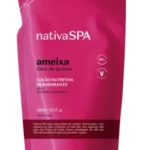 Refil Nativa SPA Loção Desodorante Hidratante Corporal Ameixa 400 ml | O Boticário