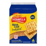 Vitarella Biscoito Salgado Agua e Sal 350g - Image 1
